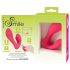 SMILE Biksītes - uzlādējams, radio 2in1 vibrators (rozā)