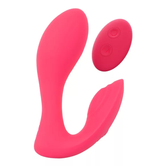 SMILE biksīšu vibratorrs ar tālvadību, uzlādējams, rozā