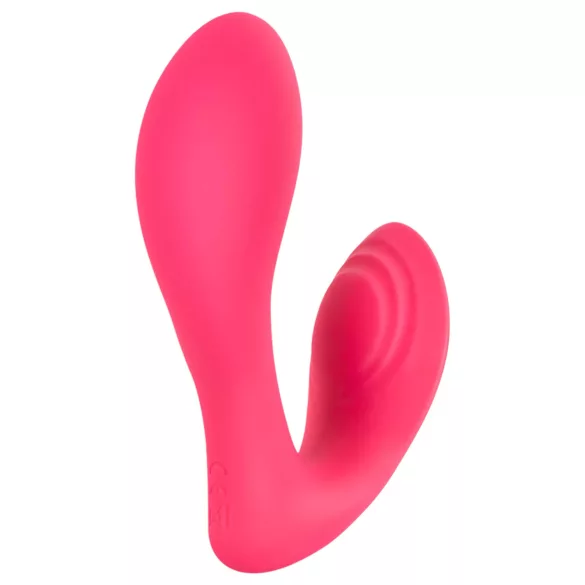 SMILE biksīšu vibratorrs ar tālvadību, uzlādējams, rozā
