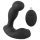 Rebel - akumulatora anālais vibrators ar tālvadību (melns)