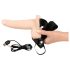 You2Toys Strap-on - dobspraudnis ar dobu vibrāciju (neitrāls tonis)