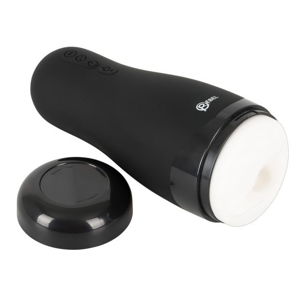 Rebel masturbators ar 3 funkcijām, uzlādējams, sildošs masturbators