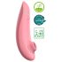Womanizer Premium Eco - akumulators klitora stimulators ar gaisa viļņiem (rozā)