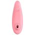 Womanizer Premium Eco - akumulators klitora stimulators ar gaisa viļņiem (rozā)