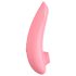 Womanizer Premium Eco - akumulators klitora stimulators ar gaisa viļņiem (rozā)