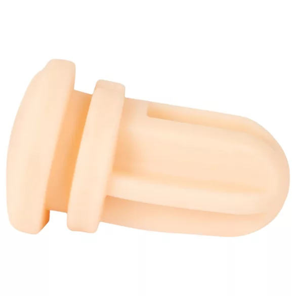 WYNE 01 - masturbators vīriešiem, vibrējošs, sildošs, sūcošs, melns, uzlādējams