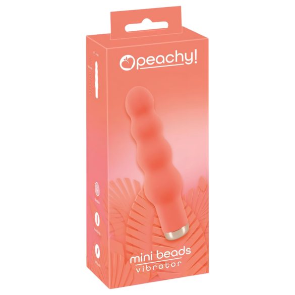You2Toys peachy! mini pērlītes - pērļu vibrators (persiku krāsa)