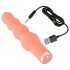You2Toys peachy! mini pērlītes - pērļu vibrators (persiku krāsa)