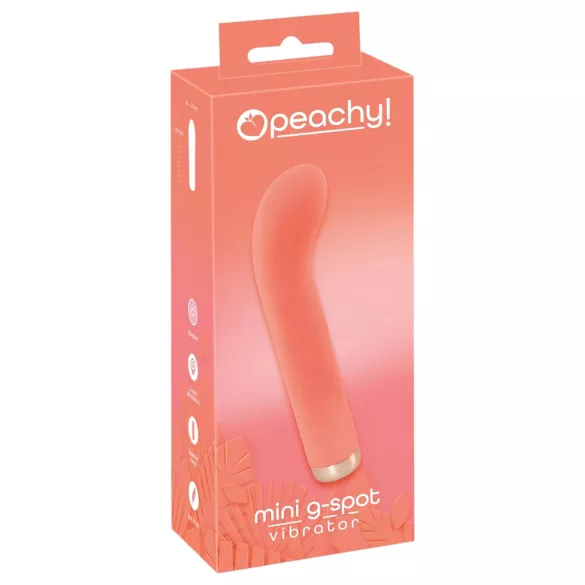 You2Toys mini G-punkta vibrators uzlādējams persiku krāsā