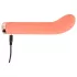 You2Toys mini G-punkta vibrators uzlādējams persiku krāsā