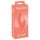 You2Toys peachy! mini rabbit - uzlādējams truša formas vibrators (persiks)