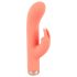 You2Toys peachy! mini rabbit - uzlādējams truša formas vibrators (persiks)