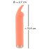 You2Toys peachy! mini zaķēns - klitora vibrators (persiks)