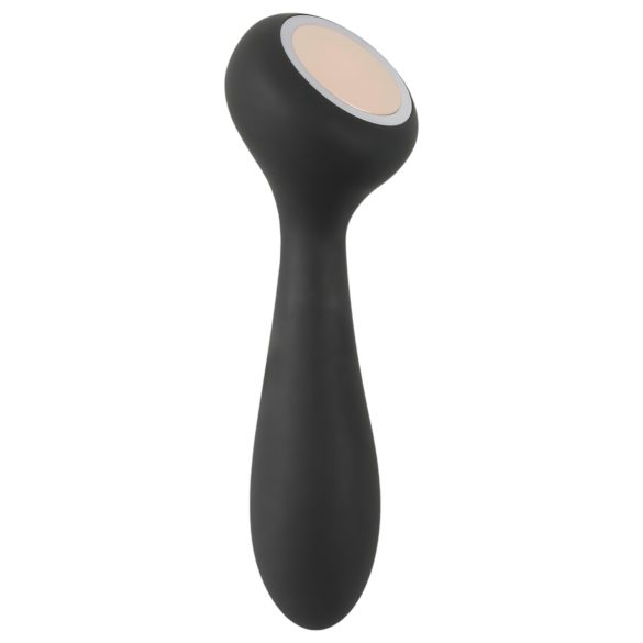 You2Toys CUPA - uzlādes, sildošs 2in1 vibrators (melns)