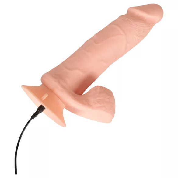 Nature Skin - tālvadības vibrators dabiska krāsa