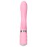 Pillow Talk Lively - akumulatora vibrators ar klitora stimulatoru (rozā)