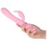 Pillow Talk Lively - akumulatora vibrators ar klitora stimulatoru (rozā)