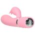 Pillow Talk Lively - akumulatora vibrators ar klitora stimulatoru (rozā)