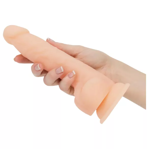 Naked Addiction rotējošs vibrators 20 cm, dabiska krāsa