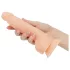 Naked Addiction rotējošs vibrators 20 cm, dabiska krāsa