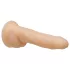 Naked Addiction rotējošs vibrators 20 cm, dabiska krāsa