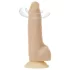 Naked Addiction Rotating 7 - rotējošs vibrators (18cm) - dabīgs