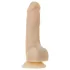 Naked Addiction Rotating 7 - rotējošs vibrators (18cm) - dabīgs