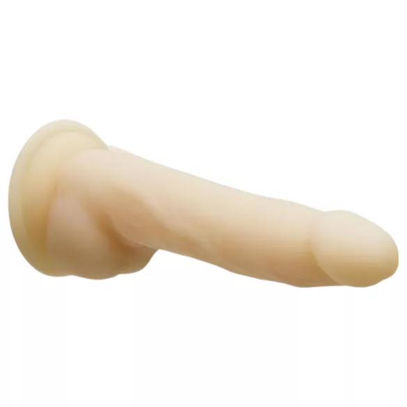 Naked Addiction Rotating 7 - rotējošs vibrators (18cm) - dabīgs