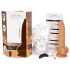Naked Addiction Thrusting 9 - tumšs kustības vibrators (23cm)