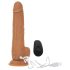 Naked Addiction Thrusting 9 - tumšs kustības vibrators (23cm)