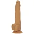 Naked Addiction vibrators ar kustību, tumšs, 23cm