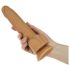 Naked Addiction Thrusting 9 - tumšs kustības vibrators (23cm)