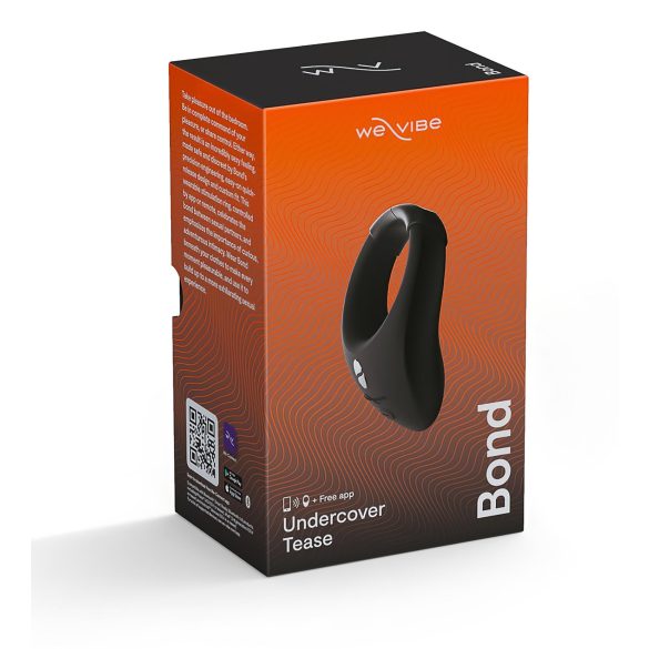 We-Vibe Bond viedais vibrāciju gredzens (melns)