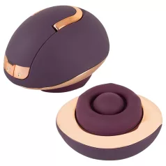   Belou - uzlādējams rotējošs klitora masāžas vibrators violets