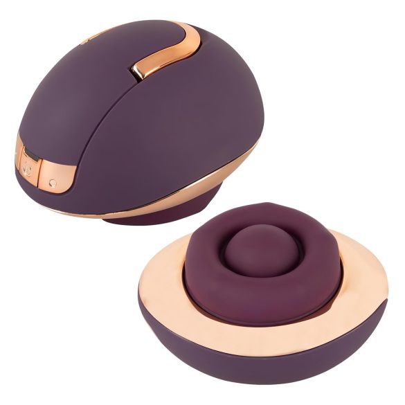 Belou - uzlādējams, rotējošs vulvas masieris vibrator (violets)