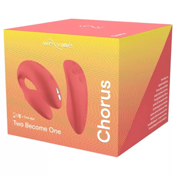 We‑Vibe Chorus - lietotnes vadāms pāru vibrators (oranžs)