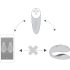 We-Vibe Chorus - uzlādējams, viedais pāru vibrators (oranžs)
