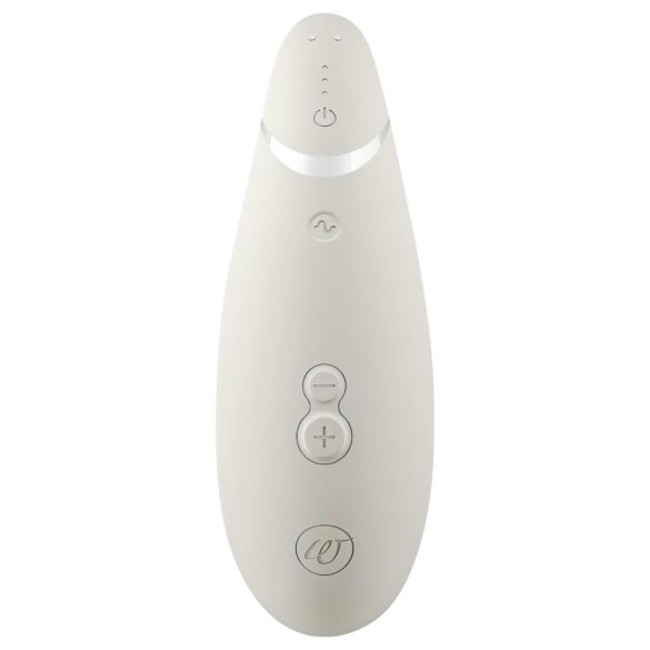 Womanizer Premium 2 - klitora stimulator ar gaisa viļņiem balts