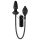 You2Toys - uzpumpējams anālais vibrators (melns)