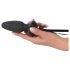 You2Toys - uzpumpējams anālais vibrators (melns)