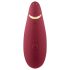 Womanizer Premium 2 - gaisa viļņu klitora stimulators (sarkans)