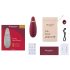 Womanizer Premium 2 - gaisa viļņu klitora stimulators (sarkans)