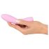Cuties Mini 3 - akumulators, ūdensizturīgs vibrators (rozā)