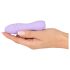 Cuties Mini 3 - akumulators, ūdensdrošs, spirālveida vibrators (violets)
