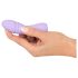 Cuties Mini 3 - akumulators, ūdensdrošs, spirālveida vibrators (violets)