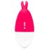 Happyrabbit Biksītes - uzlādējams klitora vibrators (sarkans)