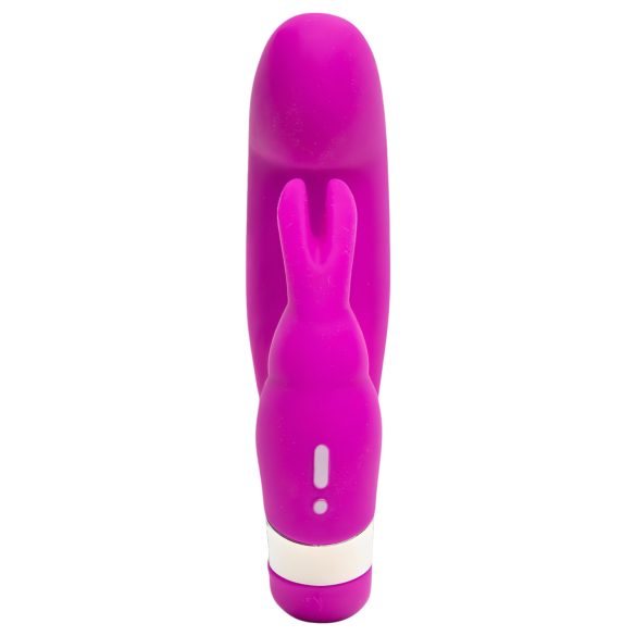 Happyrabbit mini G punkta vibrators ar klitora stimulatoru, uzlādējams, violets