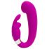 Happyrabbit Mini G - uzlādējams, klitoru stimulējošs G-punkta vibrators (violets)