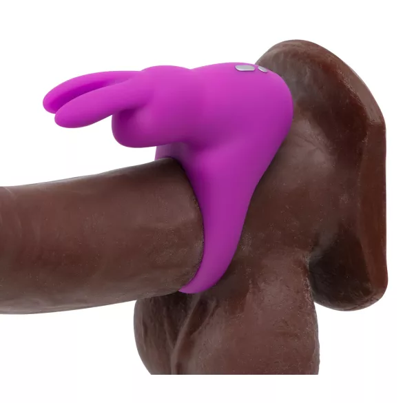 Happyrabbit vibrējošs erekcijas gredzens ar uzglabāšanas kastīti, violets
