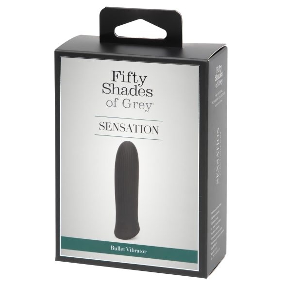 Piecdesmit nokrāsu baudas lodīte - melns vibrators